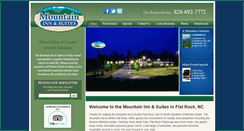 Desktop Screenshot of mountaininnflatrock.com